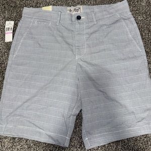 Men’s Original Penguin Blue Striped Shorts